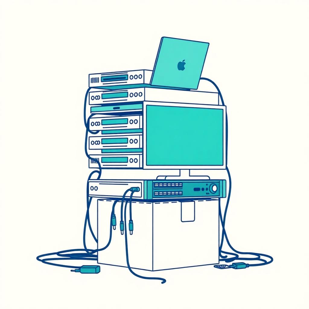 Illustration du déploiement de matériel informatique en entreprise